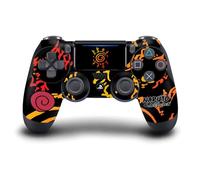 Head Case Designs Licenza Ufficiale Naruto Shippuden Sigillo di Kurama Iconico Vinile Sticker Gaming Pelle Adesivo Compatibile con Sony Playstation 4 PS4 DualShock 4 Controller