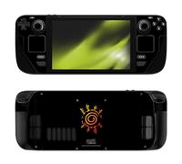 Head Case Designs Licenza Ufficiale Naruto Shippuden Sigillo di Kurama Iconico Vinile Sticker Pelle Adesivo Compatibile con Valve Steam Deck