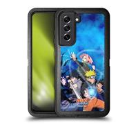 Head Case Designs Licenza Ufficiale Naruto Shippuden Squadra 7 Arte Chiave Custodia Antiurto Ultra Blindata Compatibile con Samsung Galaxy S21 Fe 5G