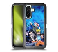Head Case Designs Licenza Ufficiale Naruto Shippuden Squadra 7 Arte Chiave Custodia Antiurto Ultra Blindata Compatibile con Samsung Galaxy A36 5G