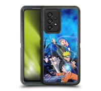 Head Case Designs Licenza Ufficiale Naruto Shippuden Squadra 7 Arte Chiave Custodia Antiurto Ultra Blindata Compatibile con Samsung Galaxy A53 5G (2022)