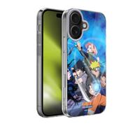 Head Case Designs Licenza Ufficiale Naruto Shippuden Squadra 7 Arte Chiave Custodia in Gel [Protezione di Grado Militare] Compatibile con Apple iPhone 17