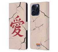 Head Case Designs Licenza Ufficiale Naruto Shippuden Tatuaggio di Gaara Iconico Custodia Portafoglio in Pelle Compatibile con Samsung Galaxy S25 FE