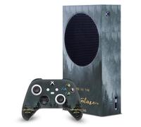 Head Case Designs Licenza Ufficiale Nature Magick Albero Mix Arte Pacchetto Console Da Gioco Wrap E Pelle Per Controller Compatibile con Xbox Series S Console & Controller Bundle