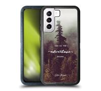 Head Case Designs Licenza Ufficiale Nature Magick Foresta Quindi L'Avventura Inizia Citazione Custodia Antiurto Ultra Blindata Compatibile con Samsung Galaxy S21 5G