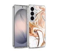 Head Case Designs Licenza Ufficiale Nature Magick Legno Lusso Oro Marmoreo Metallico Custodia in Gel [Protezione di Grado Militare] Compatibile con Samsung Galaxy S26 Plus