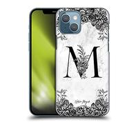 Head Case Designs Licenza Ufficiale Nature Magick Lettera M B&W Marmoreo Monogramma 1 Custodia Cover Dura per Parte Posteriore Compatibile con Apple iPhone 13