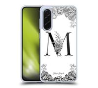 Head Case Designs Licenza Ufficiale Nature Magick Lettera M Monogramma B&W Floreale 1 Custodia in Gel [Protezione di Grado Militare] Compatibile con Samsung Galaxy A36 5G