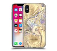Head Case Designs Licenza Ufficiale Nature Magick Luce Oro Sirena Rosa Oro Marmoreo Custodia in Gel [Protezione di Grado Militare] Compatibile con Apple iPhone X/iPhone XS