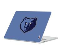 Head Case Designs Licenza Ufficiale NBA Blu Chiaro Memphis Grizzlies Logo Custodia Laptop Trasparente Armatura Rigida Cristallo Compatibile con MacBook Air 13.6" A2681/A3113/A3240 2022/2024/2025