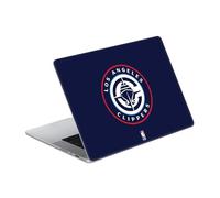 Head Case Designs Licenza Ufficiale NBA Blu Navy Los Angeles Clippers Logo Vinile Sticker Pelle Adesivo Compatibile con MacBook PRO 14" A2442