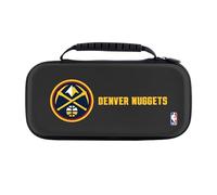 Head Case Designs Licenza Ufficiale NBA Blu Notte Badge Denver Nuggets Logo Custodia Rigida Da Viaggio Compatibile con Nintendo Switch 2
