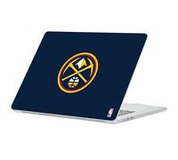 Head Case Designs Licenza Ufficiale NBA Blu Notte Denver Nuggets Logo Custodia Laptop Trasparente Armatura Rigida Cristallo Compatibile con MacBook Air 13.6" A2681/A3113/A3240 2022/2024/2025
