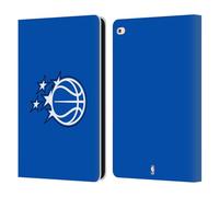 Head Case Designs Licenza Ufficiale NBA Blu Orlando Magic Logo Custodia Portafoglio in Pelle Compatibile con Apple iPad Air 2 (2014)