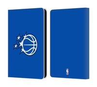 Head Case Designs Licenza Ufficiale NBA Blu Orlando Magic Logo Custodia Portafoglio in Pelle Compatibile con Amazon Kindle 11th Gen 6in 2022