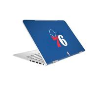 Head Case Designs Licenza Ufficiale NBA Blu Philadelphia 76ers Logo Vinile Sticker Pelle Adesivo Compatibile con HP Spectre PRO X360 G2