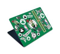 Head Case Designs Licenza Ufficiale NBA Collage di Sticker Boston Celtics Vinile Sticker Pelle Adesivo Compatibile con Apple MacBook Air 15" M2 2023