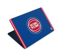 Head Case Designs Licenza Ufficiale NBA Design Blu Detroit Pistons Logo Vinile Sticker Pelle Adesivo Compatibile con Apple MacBook Air 15" M2 2023