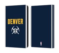 Head Case Designs Licenza Ufficiale NBA Design Blu Mezzanotte Denver Nuggets Logo Custodia Portafoglio in Pelle Compatibile con Amazon Kindle 11th Gen (2024)