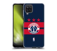 Head Case Designs Licenza Ufficiale NBA Design Blu Navy Logo Washington Wizards Custodia in Gel [Protezione di Grado Militare] Compatibile con Samsung Galaxy A12 (2020)
