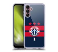 Head Case Designs Licenza Ufficiale NBA Design Blu Navy Logo Washington Wizards Custodia in Gel [Protezione di Grado Militare] Compatibile con Samsung Galaxy A14 5G