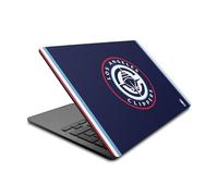 Head Case Designs Licenza Ufficiale NBA Design Blu Navy Los Angeles Clippers Logo Vinile Sticker Pelle Adesivo Compatibile con MacBook Air 13.6" A2681/A3113/A3240 2022/2024/2025