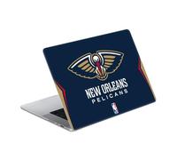 Head Case Designs Licenza Ufficiale NBA Design Blu Navy New Orleans Pelicans Logo Vinile Sticker Pelle Adesivo Compatibile con MacBook PRO 16" A2485