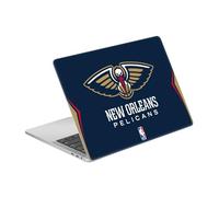Head Case Designs Licenza Ufficiale NBA Design Blu Navy New Orleans Pelicans Logo Vinile Sticker Pelle Adesivo Compatibile con MacBook PRO 13" A1989 / A2159