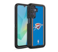 Head Case Designs Licenza Ufficiale NBA Design Blu Oklahoma City Thunder Logo Custodia Antiurto Ultra Blindata Compatibile con Samsung Galaxy A16 5G