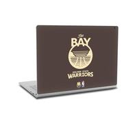 Head Case Designs Licenza Ufficiale NBA Design Marrone Golden State Warriors Logo Vinile Sticker Pelle Adesivo Compatibile con Microsoft Surface Book 2