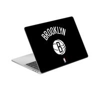 Head Case Designs Licenza Ufficiale NBA Design Nero Brooklyn Nets Logo Vinile Sticker Pelle Adesivo Compatibile con MacBook PRO 13" A1989 / A2159