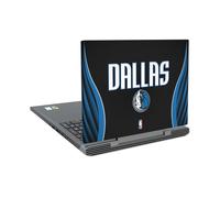 Head Case Designs Licenza Ufficiale NBA Design Nero Dallas Mavericks Logo Vinile Sticker Pelle Adesivo Compatibile con dell Inspiron 15 7000 P65F