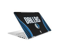 Head Case Designs Licenza Ufficiale NBA Design Nero Dallas Mavericks Logo Vinile Sticker Pelle Adesivo Compatibile con HP Spectre PRO X360 G2