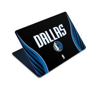 Head Case Designs Licenza Ufficiale NBA Design Nero Dallas Mavericks Logo Vinile Sticker Pelle Adesivo Compatibile con Apple MacBook Air 15" M2 2023