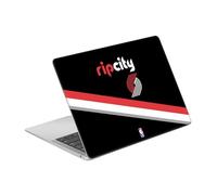 Head Case Designs Licenza Ufficiale NBA Design Nero Logo Portland Trail Blazers Vinile Sticker Pelle Adesivo Compatibile con MacBook Air 13.3" A1932/A2179