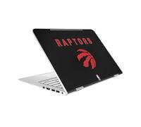 Head Case Designs Licenza Ufficiale NBA Design Nero Logo Toronto Raptors Vinile Sticker Pelle Adesivo Compatibile con HP Spectre PRO X360 G2