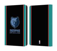 Head Case Designs Licenza Ufficiale NBA Design Nero Memphis Grizzlies Logo Custodia Portafoglio in Pelle Compatibile con Amazon Kindle 11th Gen 6in 2022