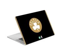 Head Case Designs Licenza Ufficiale NBA Design Nero Oro Boston Celtics Logo Vinile Sticker Pelle Adesivo Compatibile con MacBook PRO 15.4" A1707/A1990
