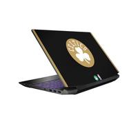 Head Case Designs Licenza Ufficiale NBA Design Nero Oro Boston Celtics Logo Vinile Sticker Pelle Adesivo Compatibile con HP Pavilion 15.6" 15-dk0047TX