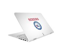 Head Case Designs Licenza Ufficiale NBA Design Nero Philadelphia 76ers Logo Vinile Sticker Pelle Adesivo Compatibile con HP Spectre PRO X360 G2