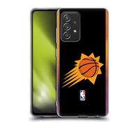 Head Case Designs Licenza Ufficiale NBA Design Nero Phoenix Suns Logo Custodia in Gel [Protezione di Grado Militare] Compatibile con Galaxy A52 / A52s / 5G (2021)