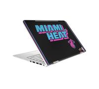 Head Case Designs Licenza Ufficiale NBA Design Notti Vice Nero Miami Heat Logo Vinile Sticker Pelle Adesivo Compatibile con HP Spectre PRO X360 G2