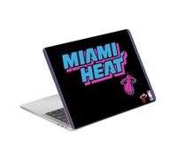 Head Case Designs Licenza Ufficiale NBA Design Notti Vice Nero Miami Heat Logo Vinile Sticker Pelle Adesivo Compatibile con MacBook PRO 13" A2338