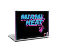 Head Case Designs Licenza Ufficiale NBA Design Notti Vice Nero Miami Heat Logo Vinile Sticker Pelle Adesivo Compatibile con Microsoft Surface Book 2