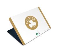Head Case Designs Licenza Ufficiale NBA Design Oro Bianco Boston Celtics Logo Vinile Sticker Pelle Adesivo Compatibile con Apple MacBook Air 15" M2 2023