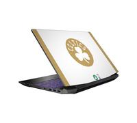 Head Case Designs Licenza Ufficiale NBA Design Oro Bianco Boston Celtics Logo Vinile Sticker Pelle Adesivo Compatibile con HP Pavilion 15.6" 15-dk0047TX