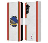 Head Case Designs Licenza Ufficiale NBA Design Retro Golden State Warriors Logo Custodia Portafoglio in Pelle Compatibile con Samsung Galaxy A13 5G (2021)