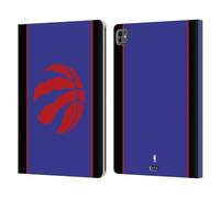 Head Case Designs Licenza Ufficiale NBA Design Retro Logo Toronto Raptors Custodia Portafoglio in Pelle Compatibile con Apple iPad PRO 13 M4/M5 2024/2025