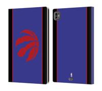 Head Case Designs Licenza Ufficiale NBA Design Retro Logo Toronto Raptors Custodia Portafoglio in Pelle Compatibile con Apple iPad PRO 11 M4/M5 2024/2025