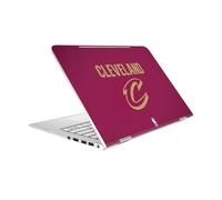 Head Case Designs Licenza Ufficiale NBA Design Rosso Cleveland Cavaliers Logo Vinile Sticker Pelle Adesivo Compatibile con HP Spectre PRO X360 G2